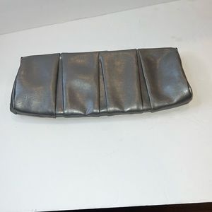 Express - Metallic Grey clutch